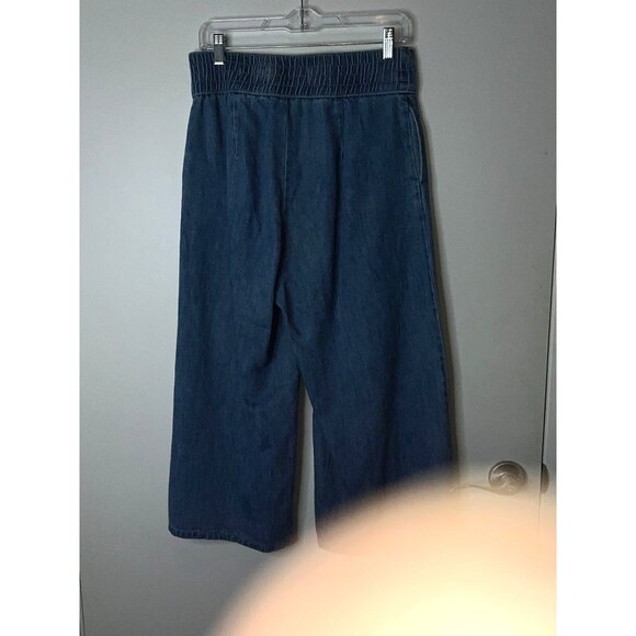 Hollister High-Waisted Wide-Leg Culottes JEans Size Medium Women - Picture 5 of 11